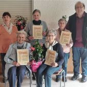 Katharina Stadter für 50 Jahre im Verein geehrt