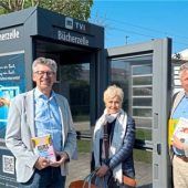Neue TVI-Bücherzelle