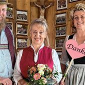 Trachtenfamilie macht Musik mit TV-Star