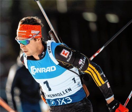 Bester deutscher Biathlet der abgelaufenen Saison: Philipp Nawrath wurde Neunter im Gesamtweltcup.Foto Iamgo Images