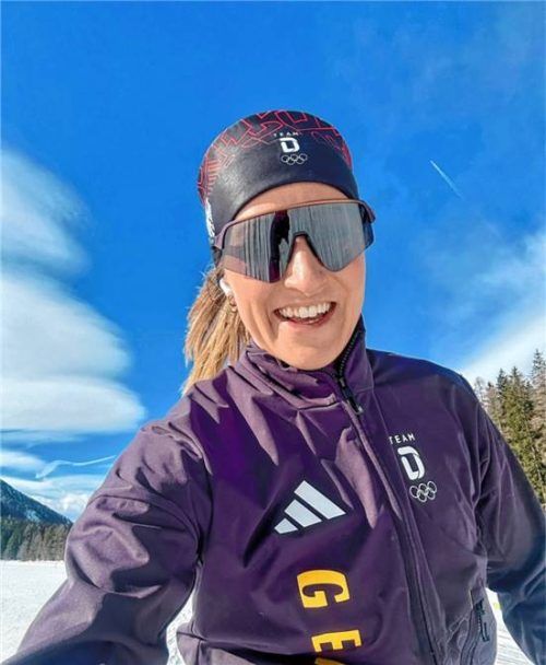 Blickt zuversichtlich auf den nächsten Winter: Biathletin Anna Weidel. Foto privat