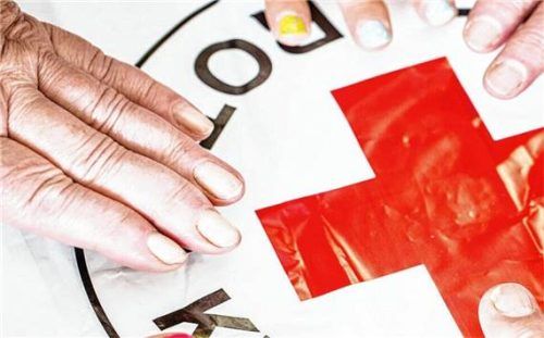 Das BRK ist derzeit unterwegs, um neue Fördermitglieder zu gewinnen. Damit wird die ehrenamtliche Arbeit der Helfer finanziert.Foto re