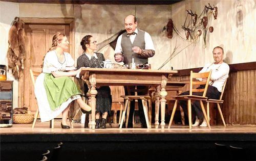 Das Quartett in der Zwischenwelt. Fotos Hötzelsperger