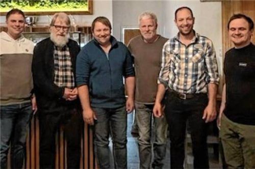 Das Vorstandsteam der Vogtareuther Jagdgenossenschaft (von links): Peter Schmöller, Christian Sievi, Hans Wagner, Georg Hofstetter, Johann Bader und Stephan Lechner.Foto re