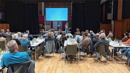 Die Gastgeber im Achental schätzen den Austausch zu Jahresbeginn.Foto re