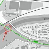 Brücke bei Ecksberg teilweise gesperrt