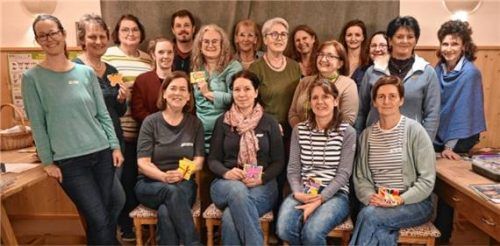 Die Jugend der bayerischen Gartenbauvereine (JbG) im Landkreis Rosenheim bei der Jahresversammlung.Foto Daniel Richter