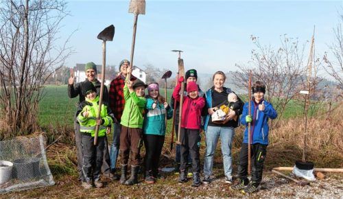 Die Kinder- und Jugendgruppe „Die grünen Däumchen“ wurde 2024 gegründet und ist für Kinder und Jugendliche von sieben bis 17 Jahren. Foto  re