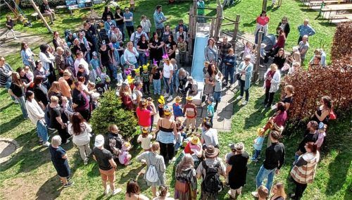 Die Kita „Sonnenkinder“ in Halfing wird auch im Jahr 2027 wieder ein Frühlingsfest feiern. Foto KiFaZi