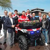 Neues Quad feierlich in Dienst gestellt
