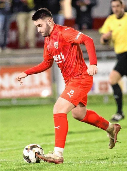 Dürfte in Aubstadt wieder zu den Startelf-Kandidaten gehören: Romeo Ivelj.Foto Michael Buchholz