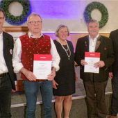 Rotes Kreuz ehrt treue Blutspender