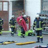 100 Einsatzkräfte waren im Einsatz