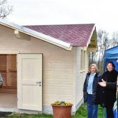 TH-Studenten bauen Gartenhaus für Kinderheim