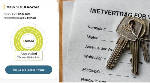 Ein Zahlenwert mit großer Wirkung: Der Schufa-Score beeinflusst oft, wer eine Wohnung oder einen Mobilfunkvertrag bekommt – und wer nicht. Auch in Rosenheim spielt der Schufa-Score eine Rolle bei der Vergabe von Wohnungen. Foto Fernando Gutierrez-Juarez/dpa, Jasmin Eiglmeier