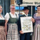 Ehrenzeichen für Engelbert Probst junior