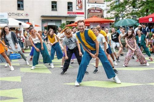 Faire Modenschau am Salzstadel.Foto Archiv Vicky Hofman