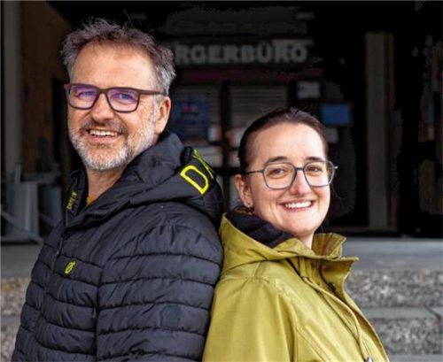 In Ampfing ziehen im Mai Katharina und Rainer Stöger in den Gemeinderat ein. Foto  Stöger