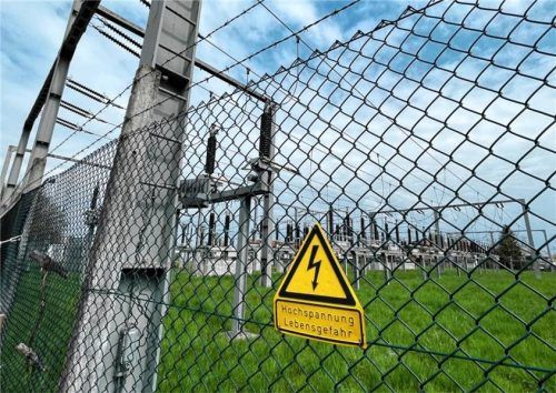 In der Nähe des Umspannwerks in Mühldorf-Nord ist ein Batteriespeicher geplant. Foto  Latta