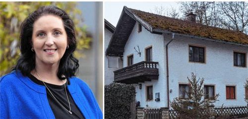 In Heldenstein gibt es bisher eine Obdachlosenunterkunft (rechts). Bürgermeisterin Antonia Hansmeier diskutierte im Gemeinderat über weitere Plätze. Foto re/Weinfurtner