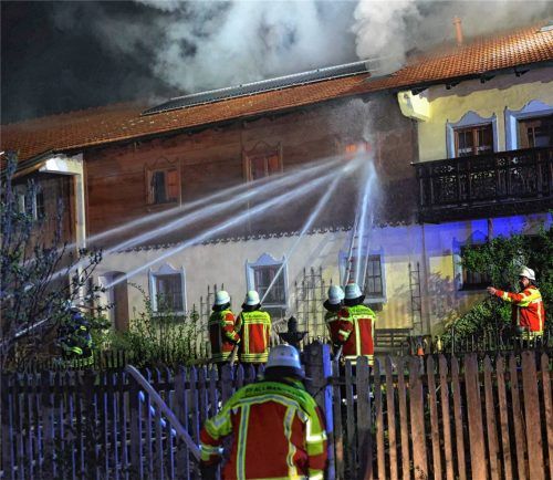 In Vollbrand stand das Zimmer, in dem sich der Mann befand. Foto gbf