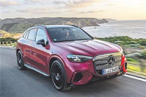 Konsequent elektrisch: Mercedes-Benz präsentiert den GLC 400 4Matic mit EQ-Technologie. Foto MERCEDES-BENZ