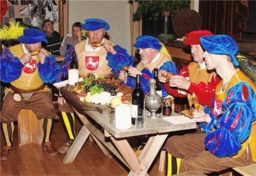 Landsknechtgelage im Bürgersaal. Foto Bauer