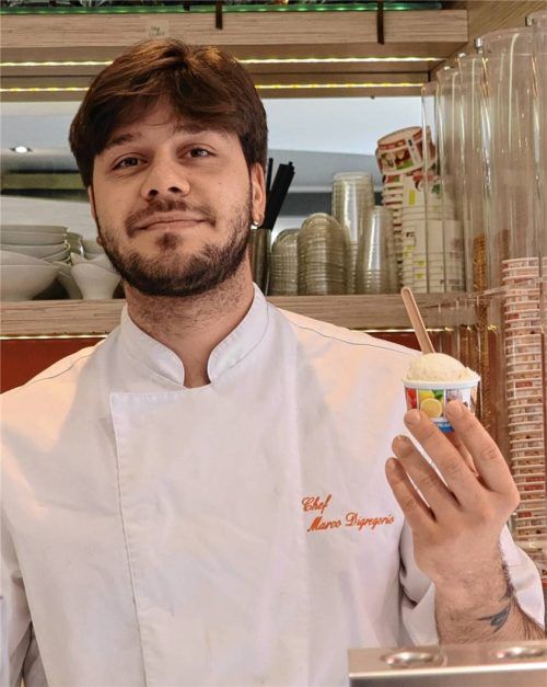 Marco Digregorio bietet heuer Açaí-Sorbet an.Fotos Mischner