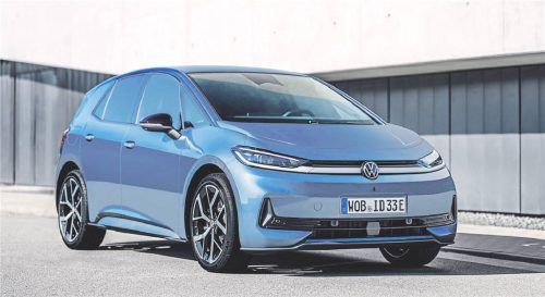 Mehr als ein Facelift: Volkswagen hat seinen elektrischen Kompaktwagen außen und innen sowie bei der Technik komplett überarbeitet und nennt ihn nun ID.3 Neo. Foto VOLKSWAGEn