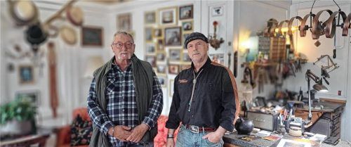 Schwarzes Schaf und bunter Hund? Franz Herzog sollte man nicht nachahmen, meinen Mario und Keaton Herzog. Aber er sei ein guter Mensch gewesen. Foto Michael Weiser