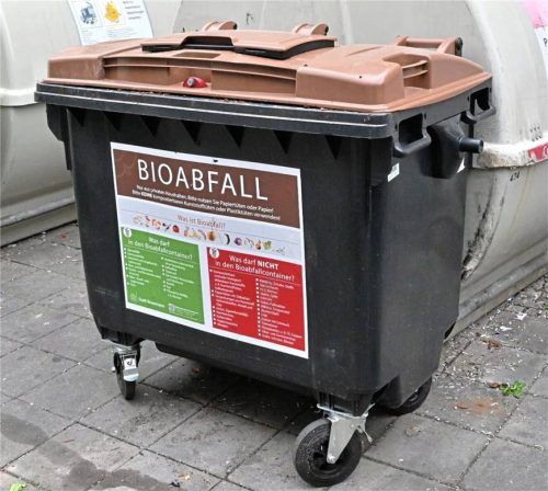Seit über einem Jahr wird in Rosenheim der Biomüll separat gesammelt. Foto Schlecker