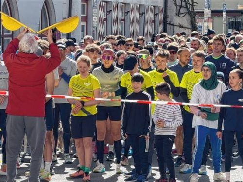 Start zum Hauptlauf im vergangenen Jahr.Foto  Heuel