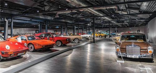 Von der ersten Motor-Kutsche bis zu aktuellen Sportwagen: Die Ausstellung in Amerang bietet den Besuchern einen informativen Überblick über 130 Jahre deutscher Automobilgeschichte. Fotos EFA Mobile Zeiten