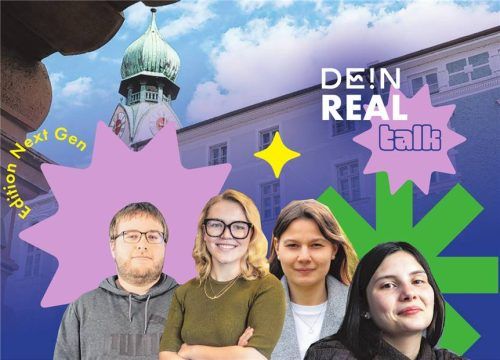 Wir, das sind (von links) Thomas Bösl, Theresa Gruber, Magdalena Aberle und Sophie Mischner, die Volontäre der OVB-Heimatzeitungen und OVB24, wollen wissen: Was fehlt euch in Rosenheim und der Region?