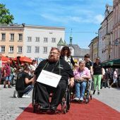 Protest für Barrierefreiheit