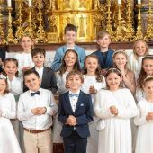 23 Kinder empfangen in Prien die Erstkommunion