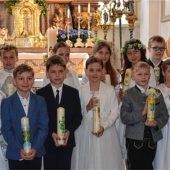 „Ich bin der Weinstock“ – Erstkommunion in Grassau