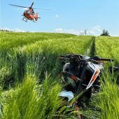 Motorradfahrer schwer verletzt