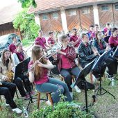 Gartenfest der Jugendblaskapelle Aschau