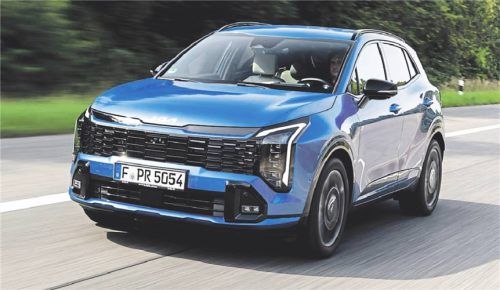 Allroundtalent: Der Kia Sportage GT-Line glänzt mit aufgewertetem Interieur und punktet im Alltag. Foto KIA