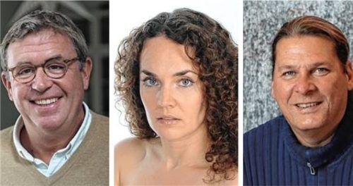 Als Solisten wirken mit: (von links) Bariton Franz Hawlata, Sopranistin Yvonne Steiner und Tenor Markus Herzog. Fotos  re