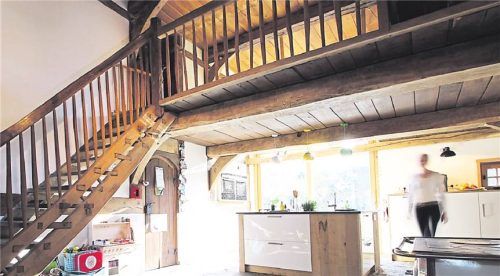 Altes Baumaterial macht sich oft besser im Haus als auf der Deponie. Foto Gröne Unternehmensfamilie 2025