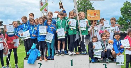 Bad Aiblings U10 sicherte sich den ersten Rang beim Wendelstein-Cup.Foto re