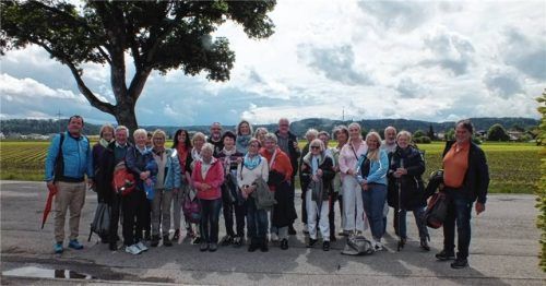 Beim gemeinsamen Ausflug hatten die Ehrenamtlichen großen Spaß.Foto re