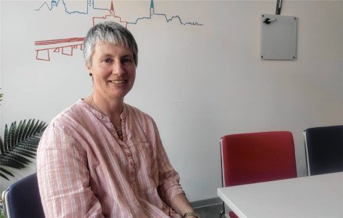 Bettina Wimmer leitet die Kindertrauergruppe „Lacrima“. Foto Huber