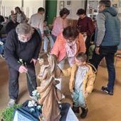 Maiandacht der Familien