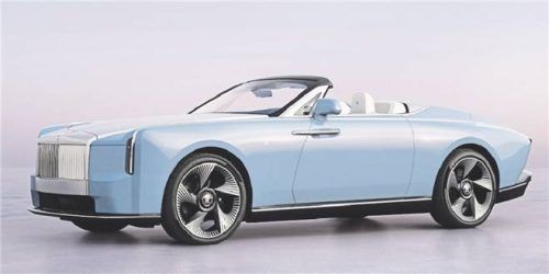 Cabrio-Version des elektrischen Spectre: Project Nightingale von Rolls-Royce. Foto ROLLS-ROYCE