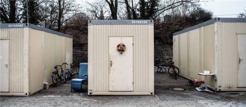 Container zum Wohnen könnten so aussehen. Foto Symbolfoto dpa