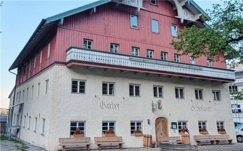 Der Schloßwirt in Brannenburg ist seit 2024 geschlossen.Foto Stuffer-Chunphetch