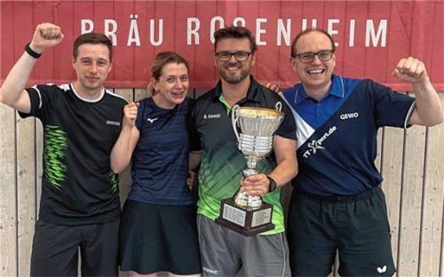 Der SV Bruckmühl setzte sich auf Bezirksligaebene durch. Foto Gerhard Erlich